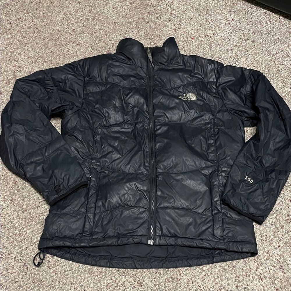 The North Face black puffer 550 fill Jacket